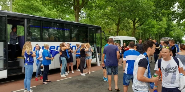 Partybus huren voor sportteams Utrechtse Heuvelrug